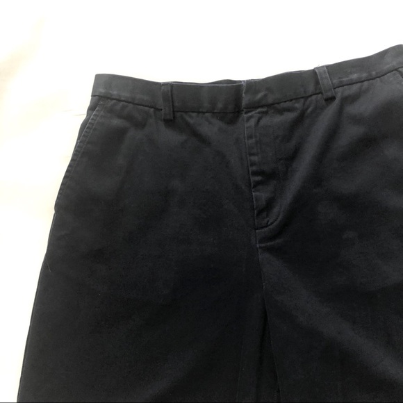 Lands’ End Navy Mid Rise Chino Shorts - Picture 2 of 8